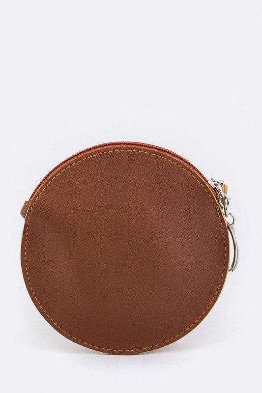Basket Ball Coin Purse Key Charm