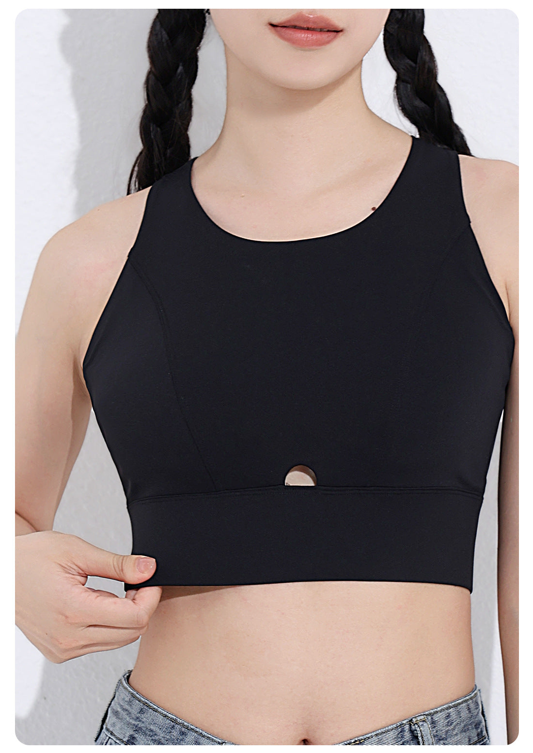 Wearable Sports Underwear Beautiful Back Yoga Jacket High Shockproof Fixing Underwear