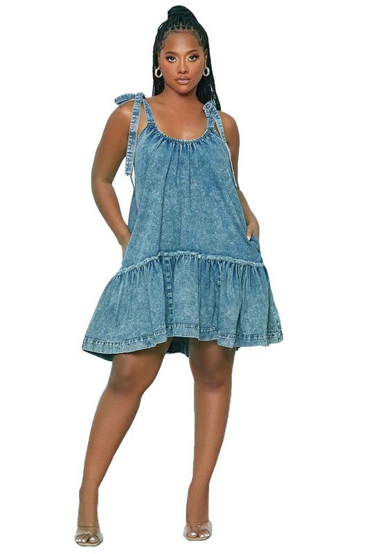 SUMMER DENIM DRESS