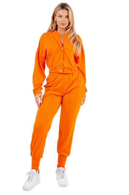 FASHION TWO PIECE PANTS SET