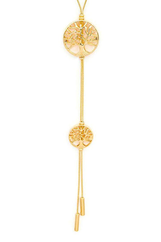 Tree Of Life Slider Pendant Necklace