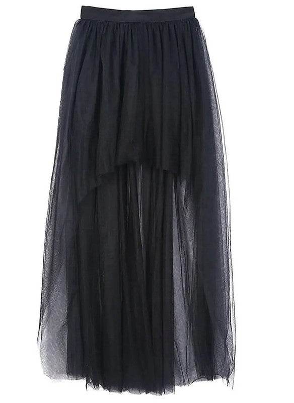 Mesh High Low Tutu Skirt