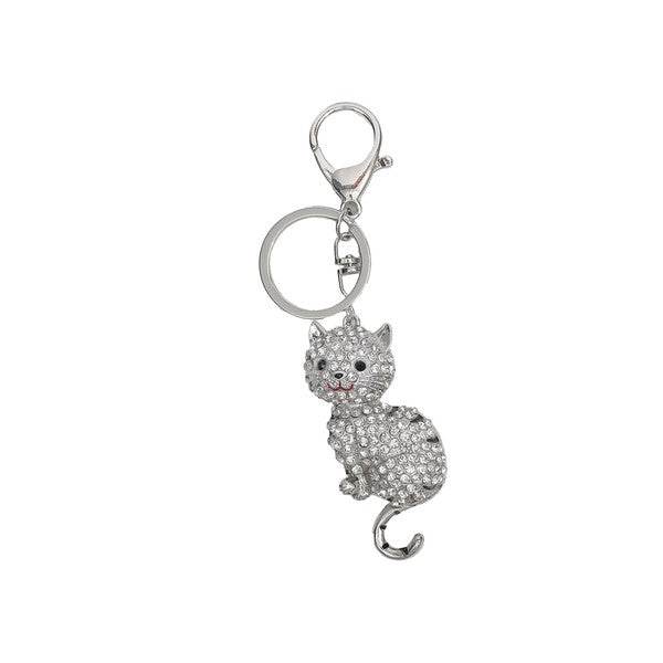Sparkling Cat Keychain