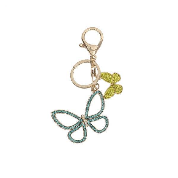Sparkling Butterfly Keychain