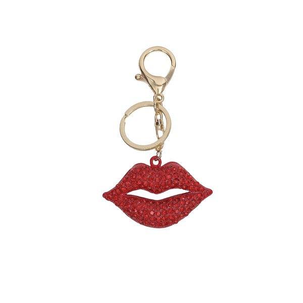 Sparkling Lip Keychain