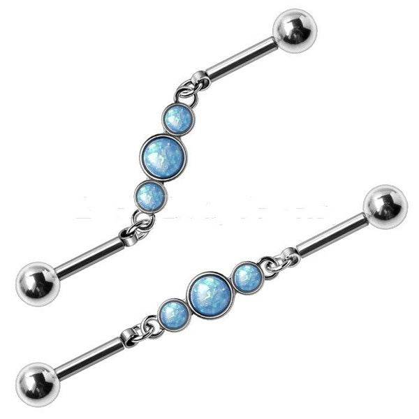 316L Stainless Steel Blue Bubble Chain Industrial