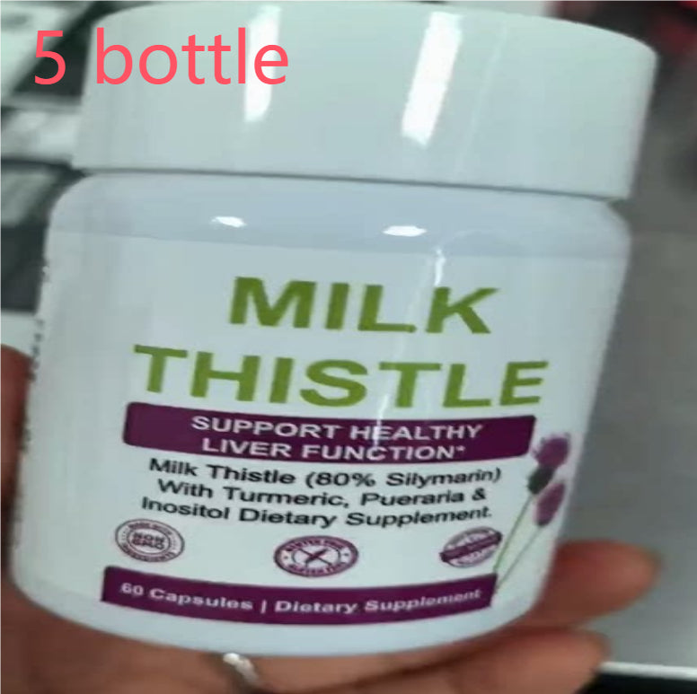 Milk Thistle Capsules With Waterwort Extract