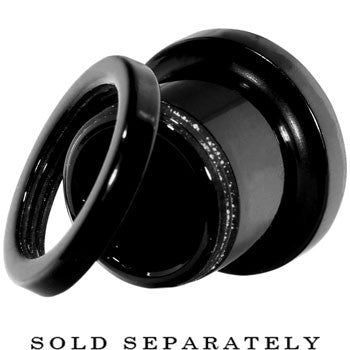 00G Cherry Ferido Crystal Acrylic Screw Fit Tunnel