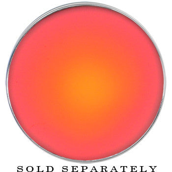 1/2 Stainless Steel Red LED Light Up Screw Fit Plug