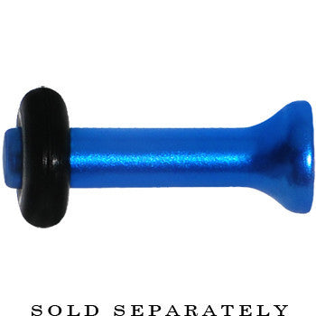 10G Blue Metallic Pearl Acrylic Plug