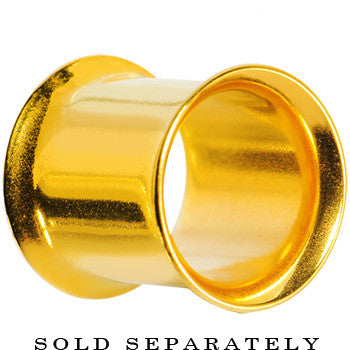 12G Gold Plated Double Flare Tunnel