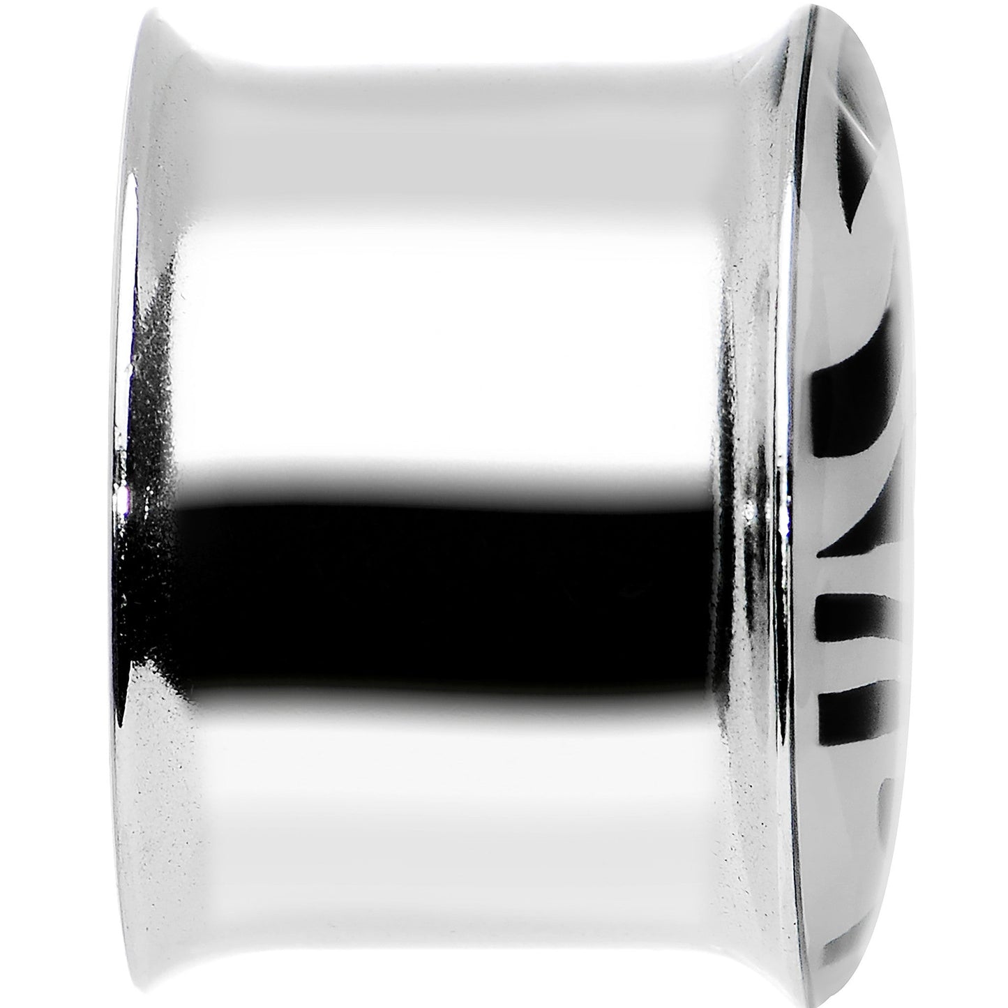 5/8 Stainless Steel Purple Tiger Print Solar Activated Saddle Plug