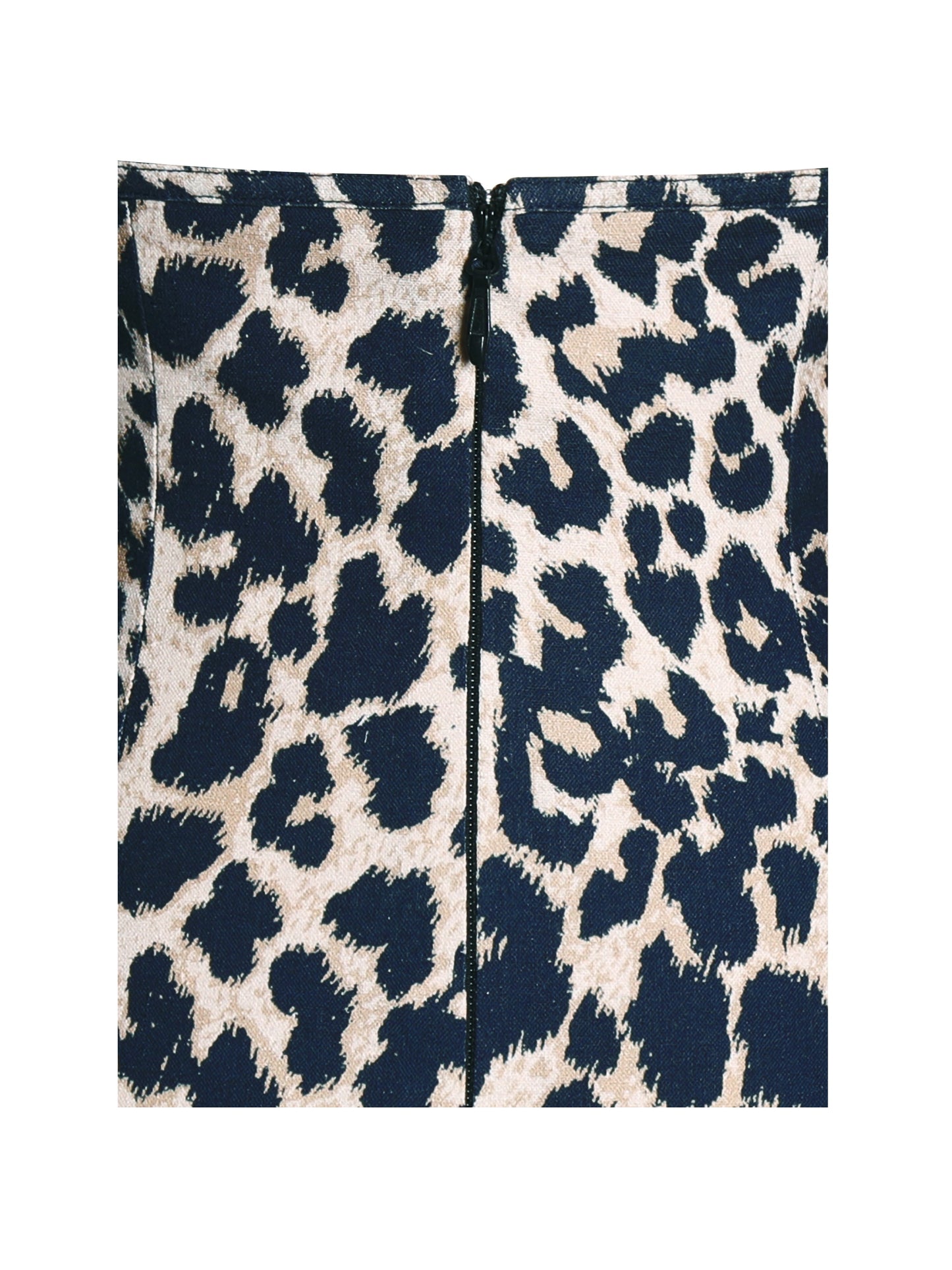 Mackenzie Cheetah Print Halter Linen Mini Dress
