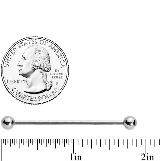 Clear CZ Gem Segment Ring Cartilage Industrial Set of 3