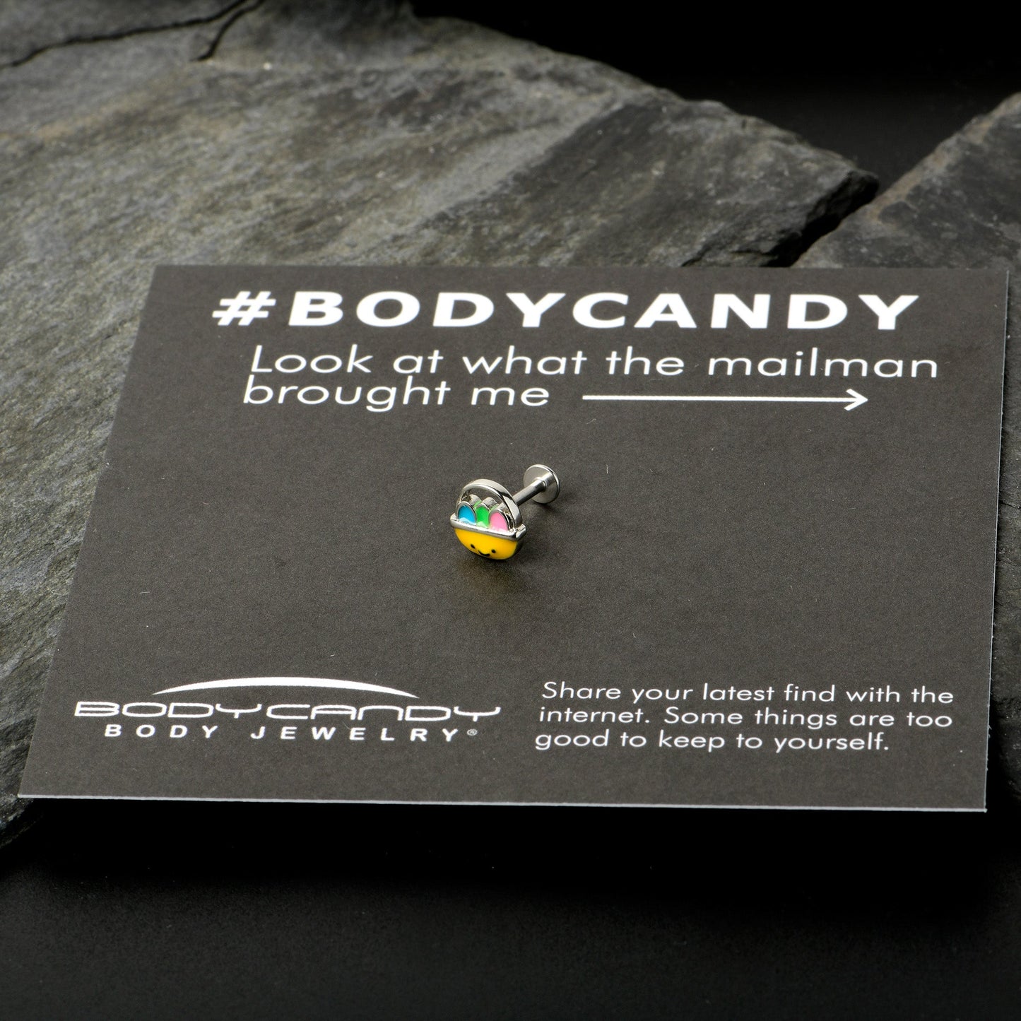 16G 5/16 Celebration Easter Basket Labret Monroe Tragus