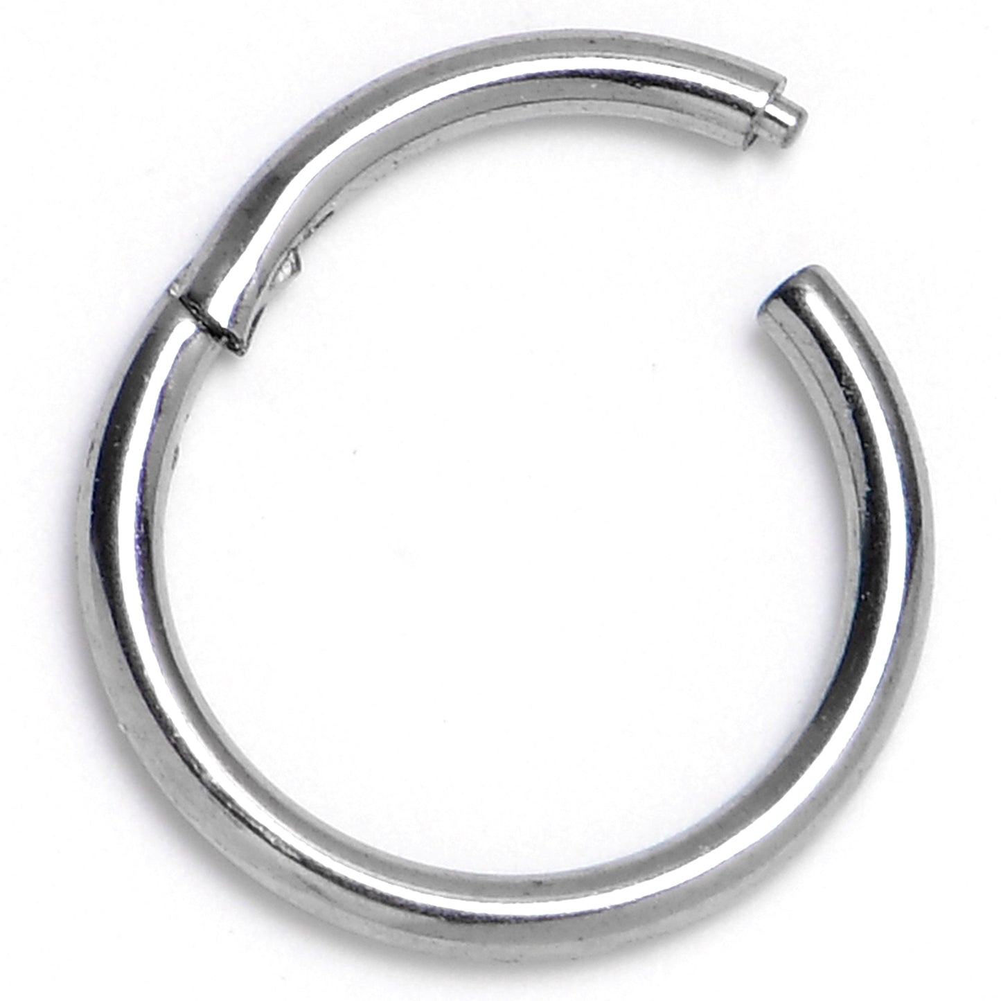 18G 5/16 ASTM F-136 Titainum Percision Hinged Segment Hoop