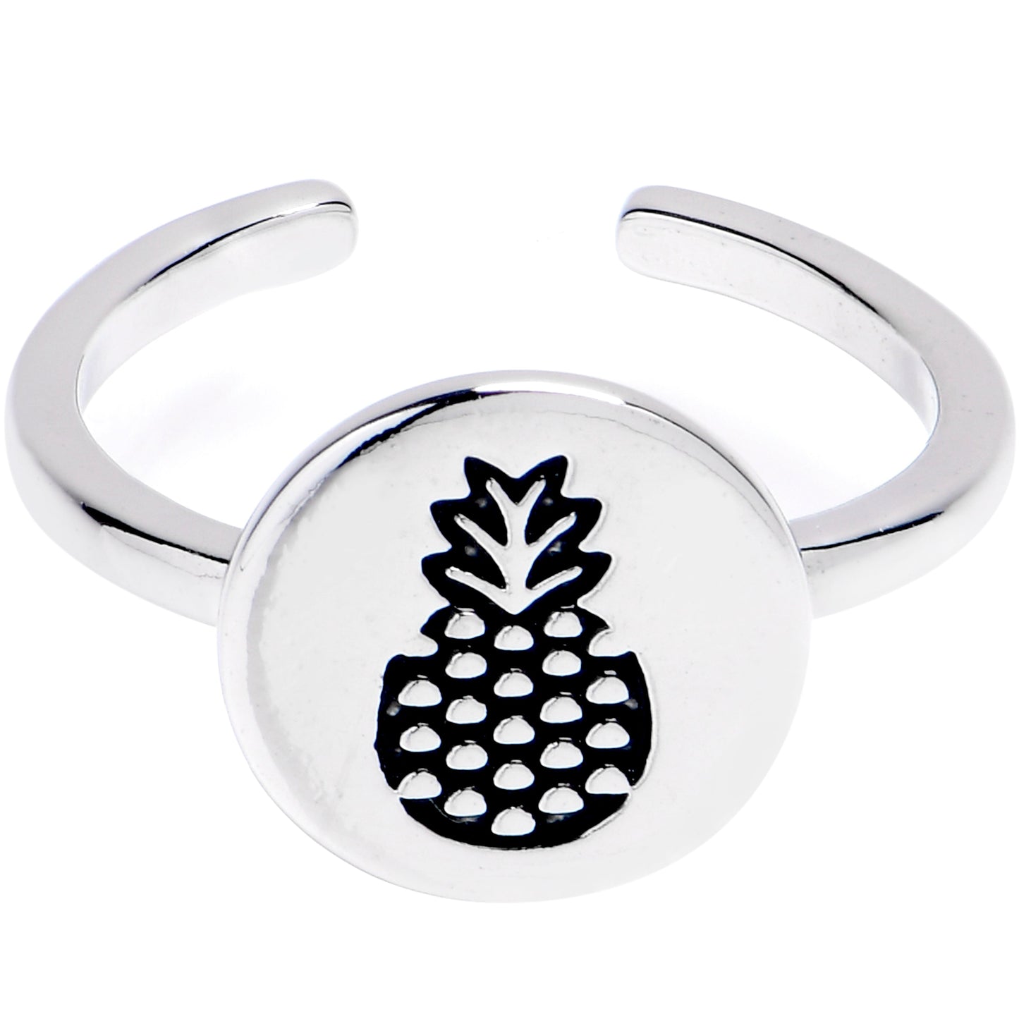 Pineapple Pedicure Adjustable Toe Ring