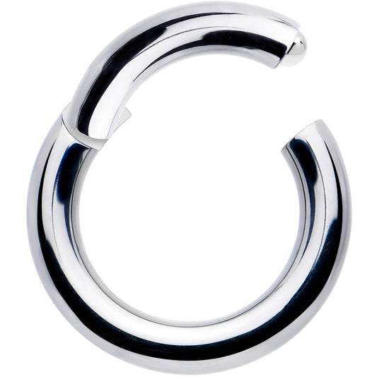 12G 5/16 316L Surgical Steel Precision Hinged Segment Hoop