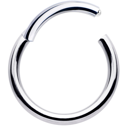 12G 9/16 316L Surgical Steel Precision Hinged Segment Hoop