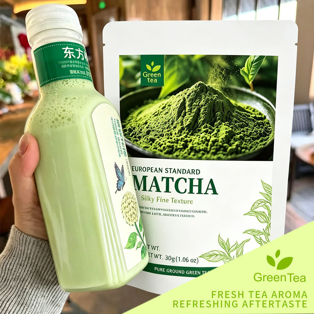 Baking-Grade Latte Instant Beverage Isuzu Matcha Powder In A Can