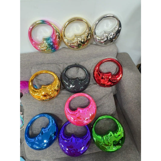 Acrylic Moon Shaped Bag, Women Shoulder Evening Bag, Evening Purse, Evening Bags for Women Formal, Clutch Purse, Clutch Purse Casual, Clutch Purse Party, Prom Bag, Party Purse,