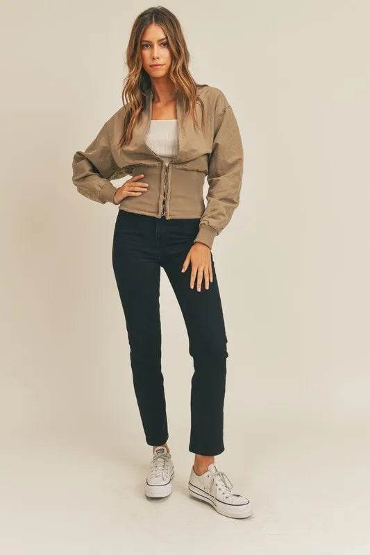 MABLE Long Sleeve Two Way Jacket