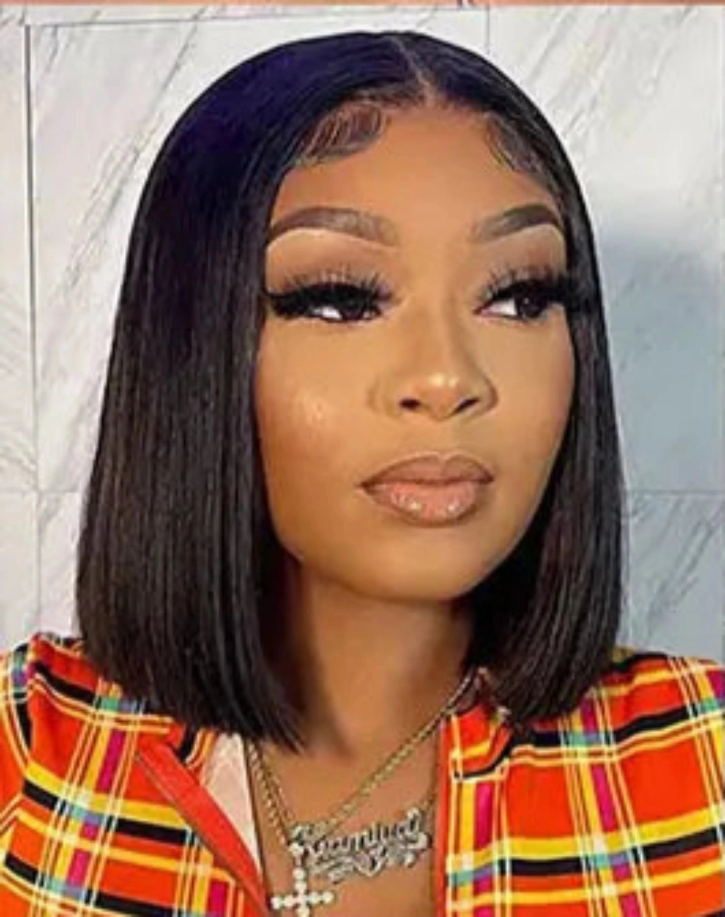 Brazilian Short Bob Wig | Straight | Human Hair | Pre Plucked | Ready To Go | Glueless | Wear and Go | Ready to Wear