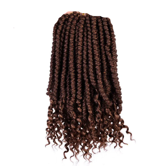 12" Senegalese Twist Crochet Hair Extensions | Pure Synthetic Braiding Hair