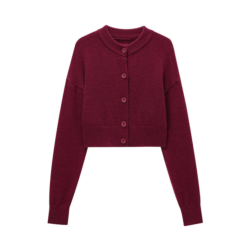 Women's Short Knit Cardigan
