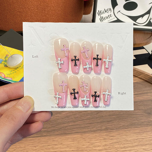 0947- Handmade press on nails fake nails removable