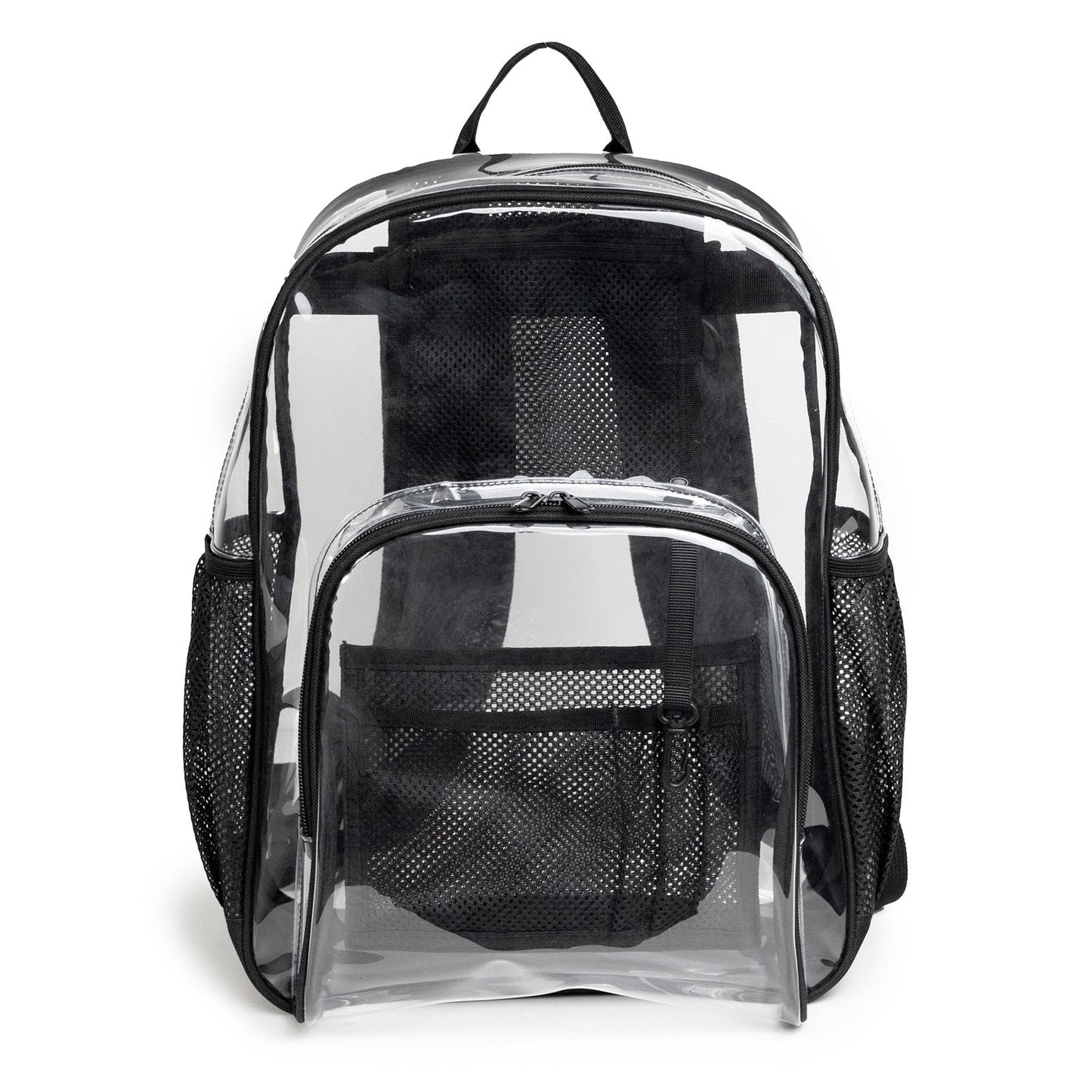 Transparent backpack, PVC transparent backpack, simple and fashionable versatile student backpack casual waterproof