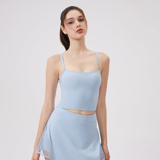 Cloud Butterfly Beauty Back Exercise Underwear Women Shockproof Yoga Clothing Top Outdoor Running Bra Workout Yoga Vest