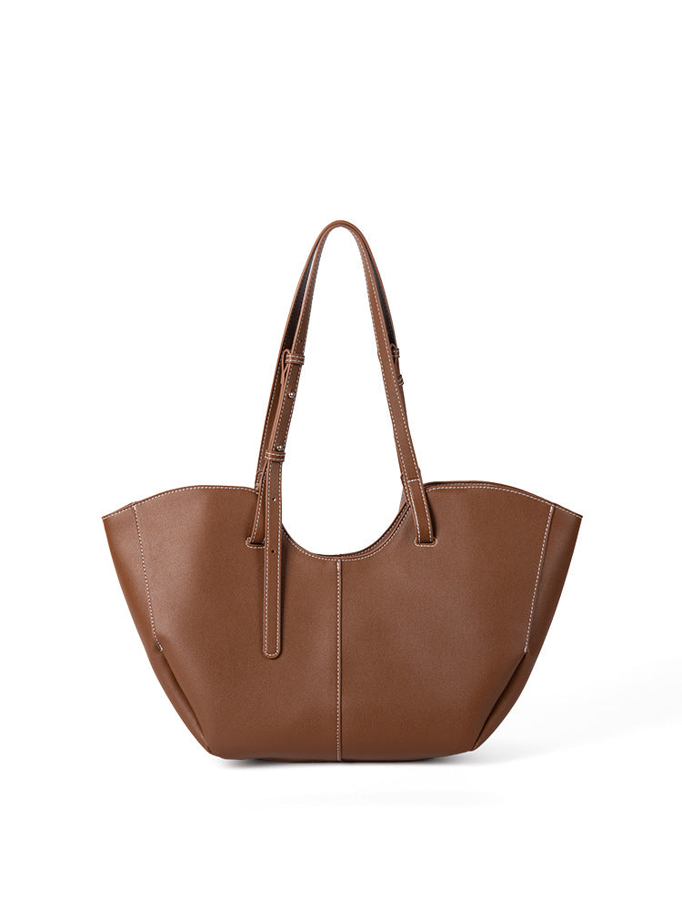 Autumn and winter retro hobo bag, large capacity shoulder bag, design commuter tote bag,