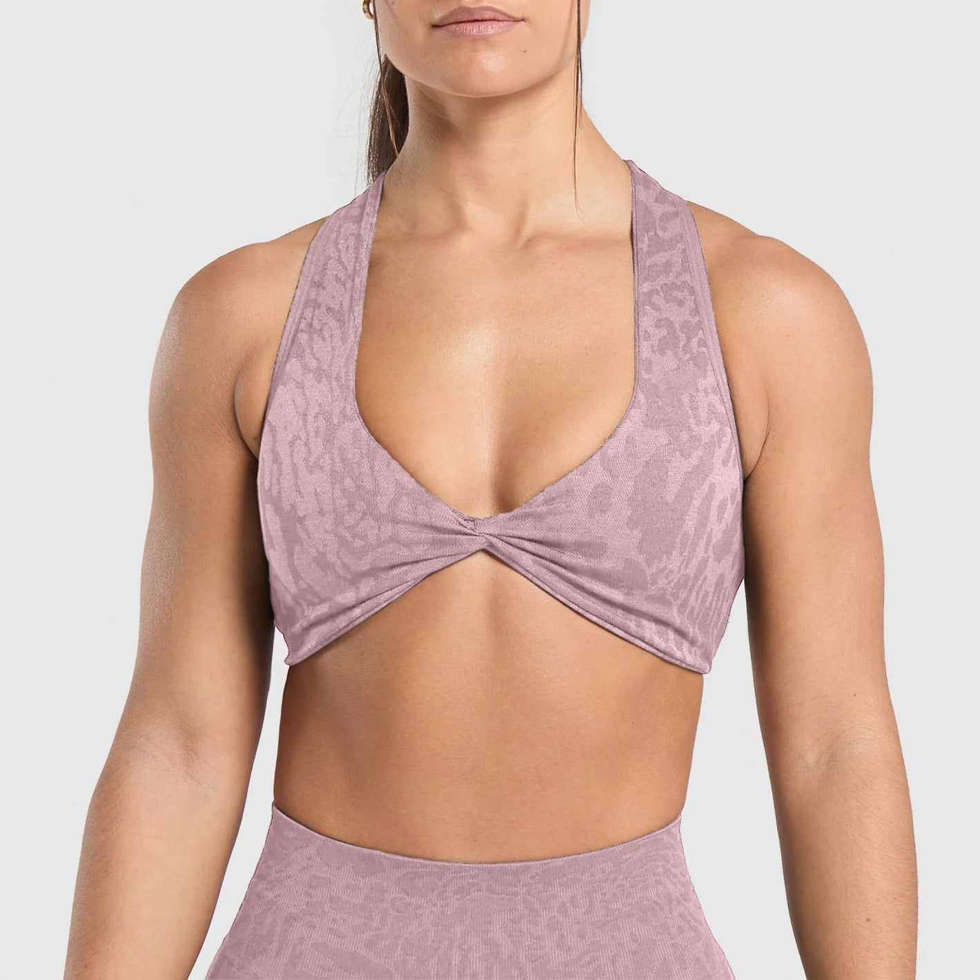 Twist Beauty Back Exercise Underwear Women Yoga Clothes Running Workout Bra Quick Drying Yoga Vest