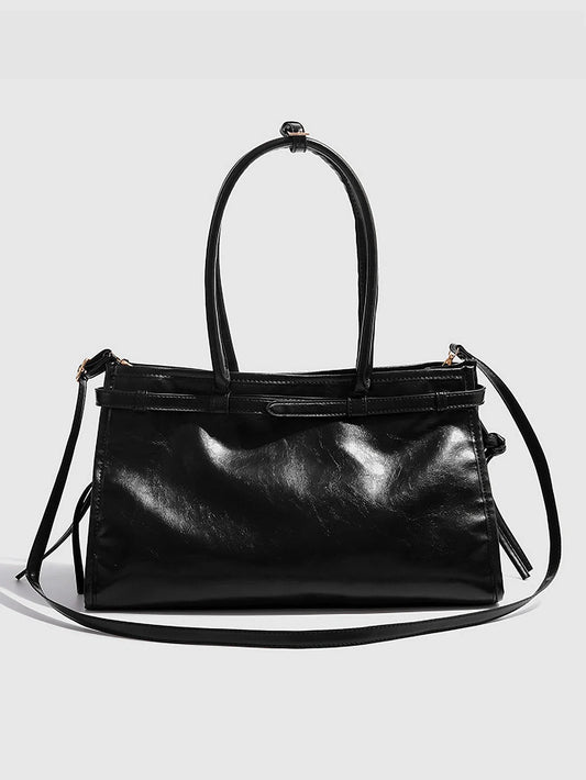 New Fashionable & Versatile Underarm Bag for Women | Large Capacity Single Shoulder & Crossbody Bag (PU Leather Satchel)