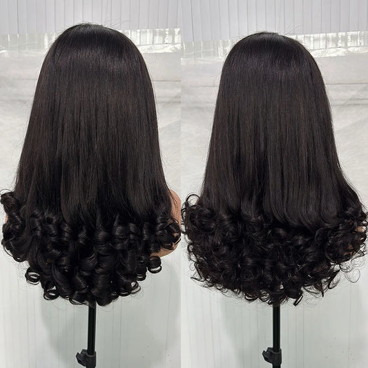 12A Double Drawn Spring Egg Curly Wig | 5x5 HD Lace | Glueless | Wear & Go | 250% Density | Brazilian Virgin Hair