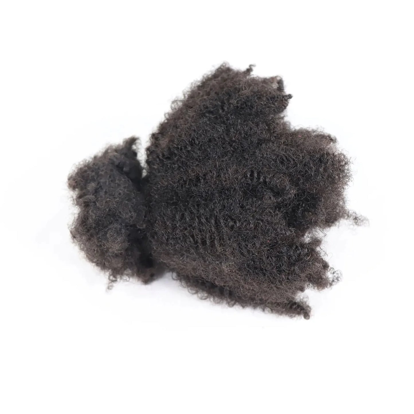 #30-#1-#30 Ombre Brown Afro Kinky Curly Bulk Human Hair | 50g Brazilian Crochet Braiding Hair Extensions (No Weft)