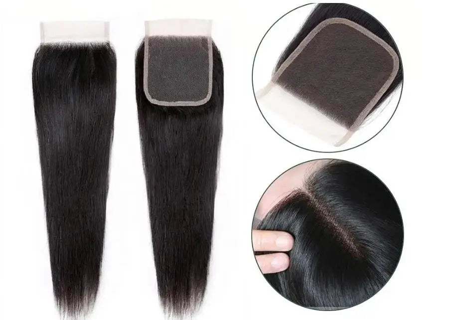 Straight & Body Wave 13x4 Transparent Lace Frontal Wig | Deep Part Pre-Plucked Brazilian Human Hair