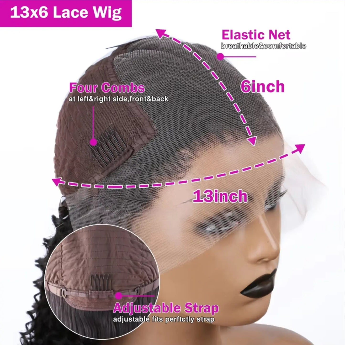 Straight | Human Hair | HD | Lace Frontal | Glueless | Ready To Wear | Brazilian | Preplucked
