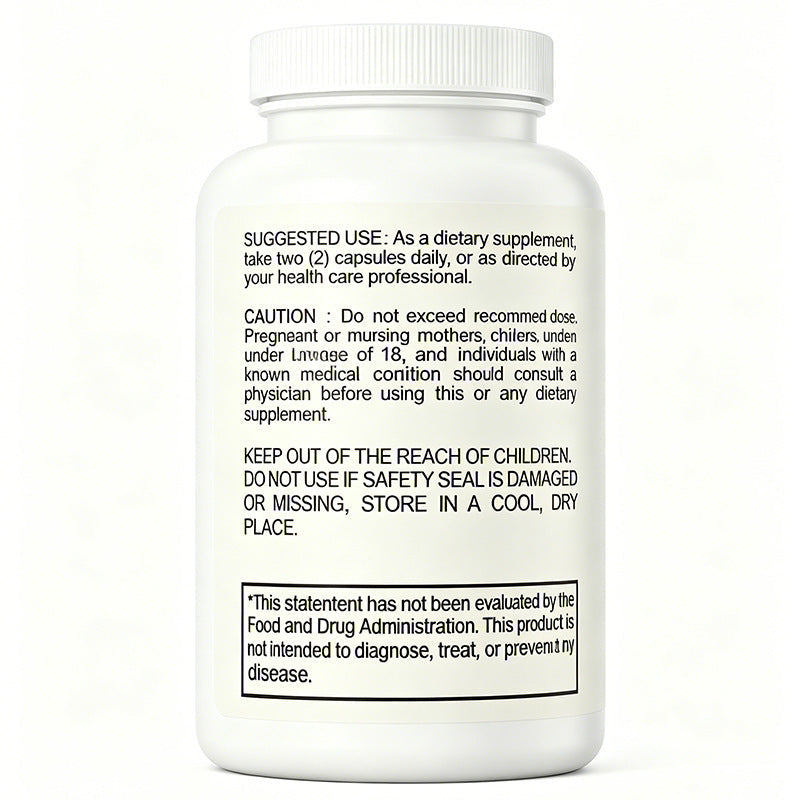 Black Ginger Capsule Health Supplement