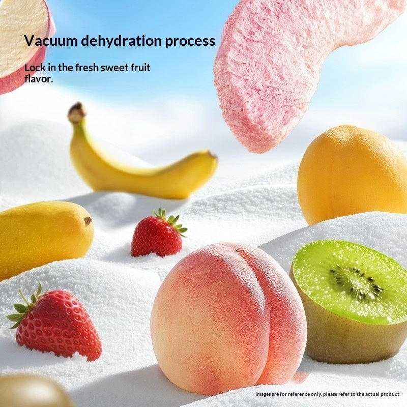 Fruit Crisps Ready-to-Eat Wash-Free Freeze-Dried Fruit Mix Snack Fruit Chips