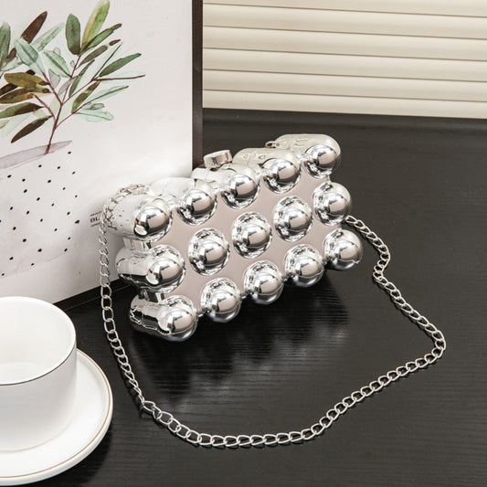 Acrylic Bag, Fashion Polka Dot Crossbody Prom Bag, Party Purse, Prom Bags Clutch