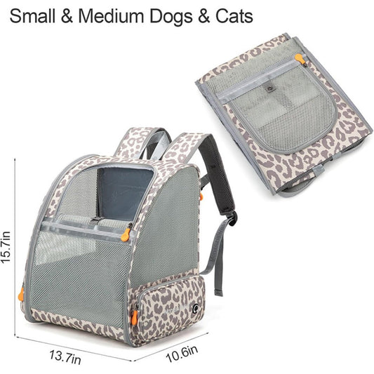 Stylish Pet Bag - Premium Pet Backpack Portable with Breathable Mesh for Hiking, Perfect Cat Backpack for Everyday Adventures