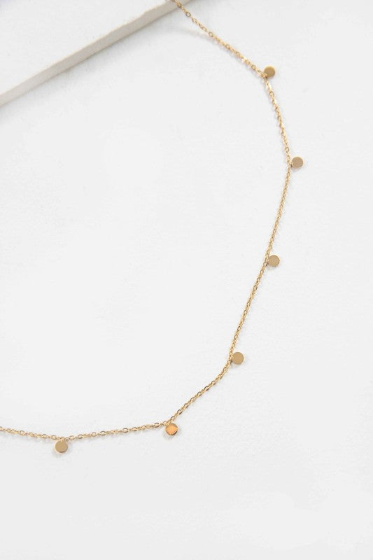 Dot Charm Necklace