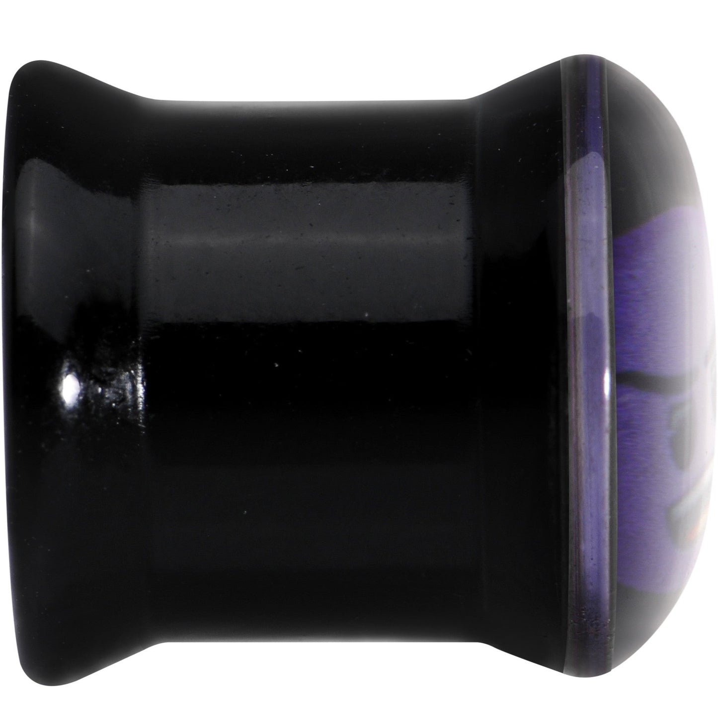 00G Licensed Purple Devil emoji Acrylic Double Flare Plug Set