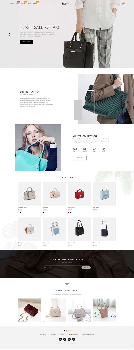 Shopify Theme - Zumj