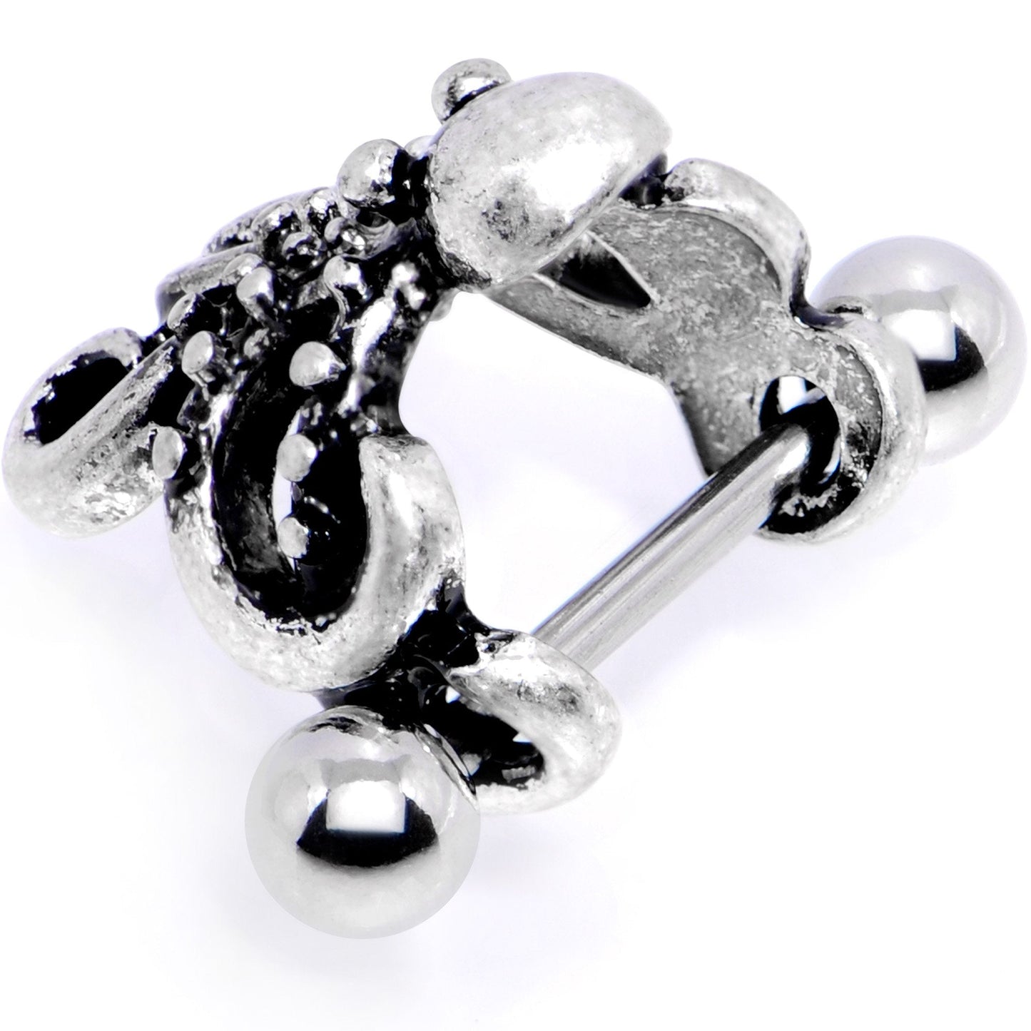 16G 1/2 Outstretched Octopus Cuff Cartilage Earring