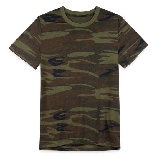 Alternative Unisex Eco Camo T-Shirt - green camo