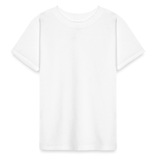 Hanes Youth Tagless T-Shirt - white