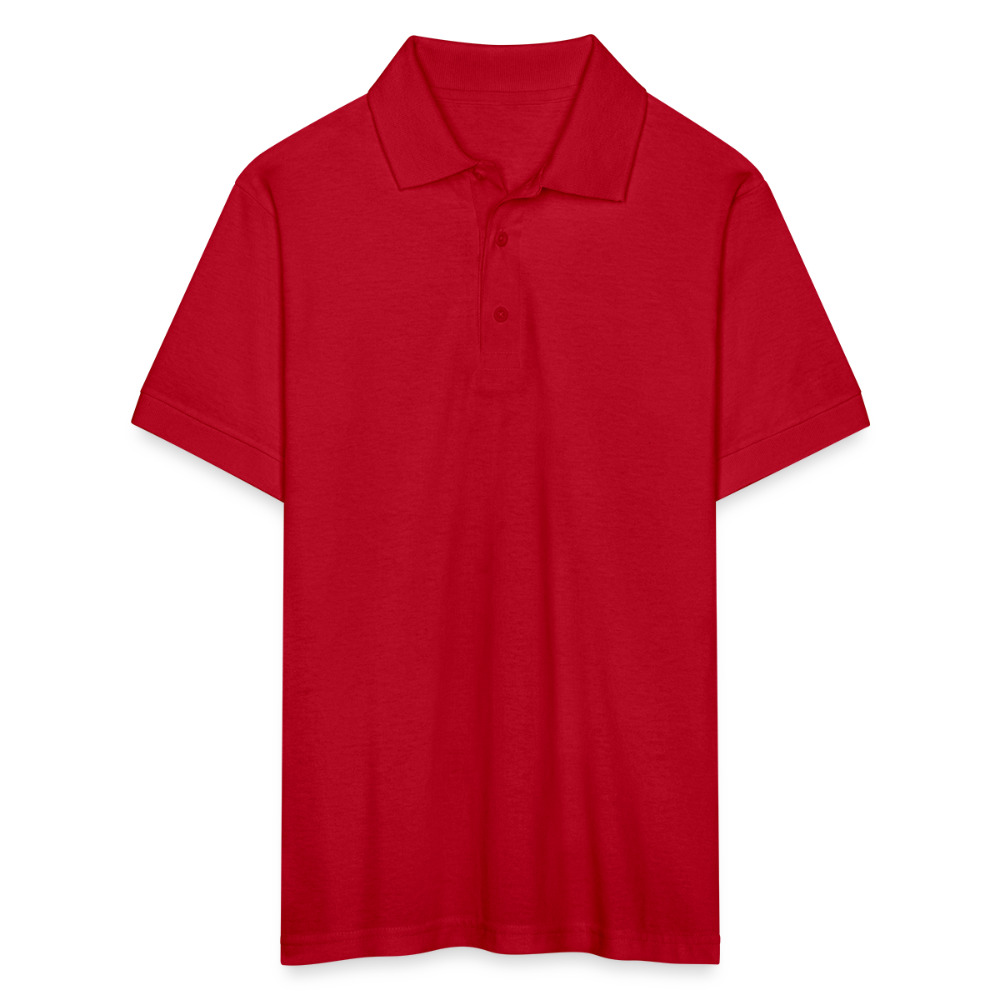 Gildan Unisex 50/50 Jersey Polo - red